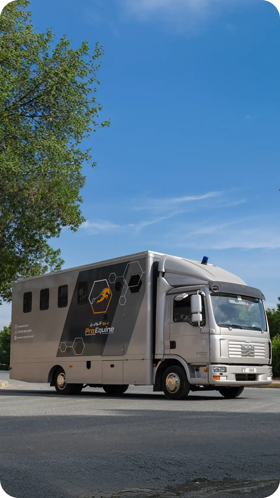 ProEquine horse transport vehicle 2
